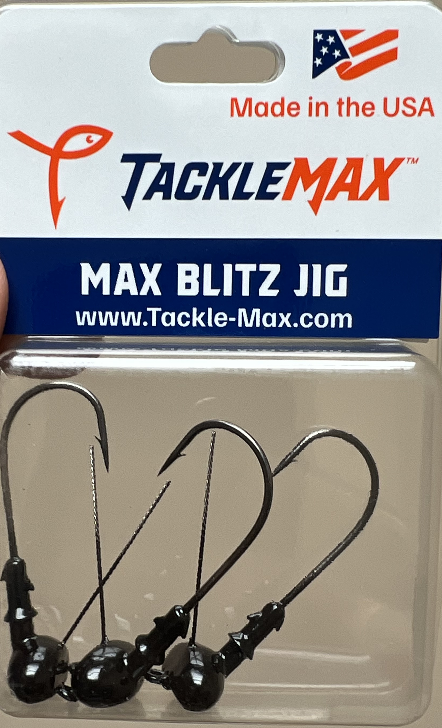 Max Blitz Jig Green Pumpkin 3PK