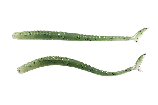 Shark Tail Worm Baby Bass 8PK
