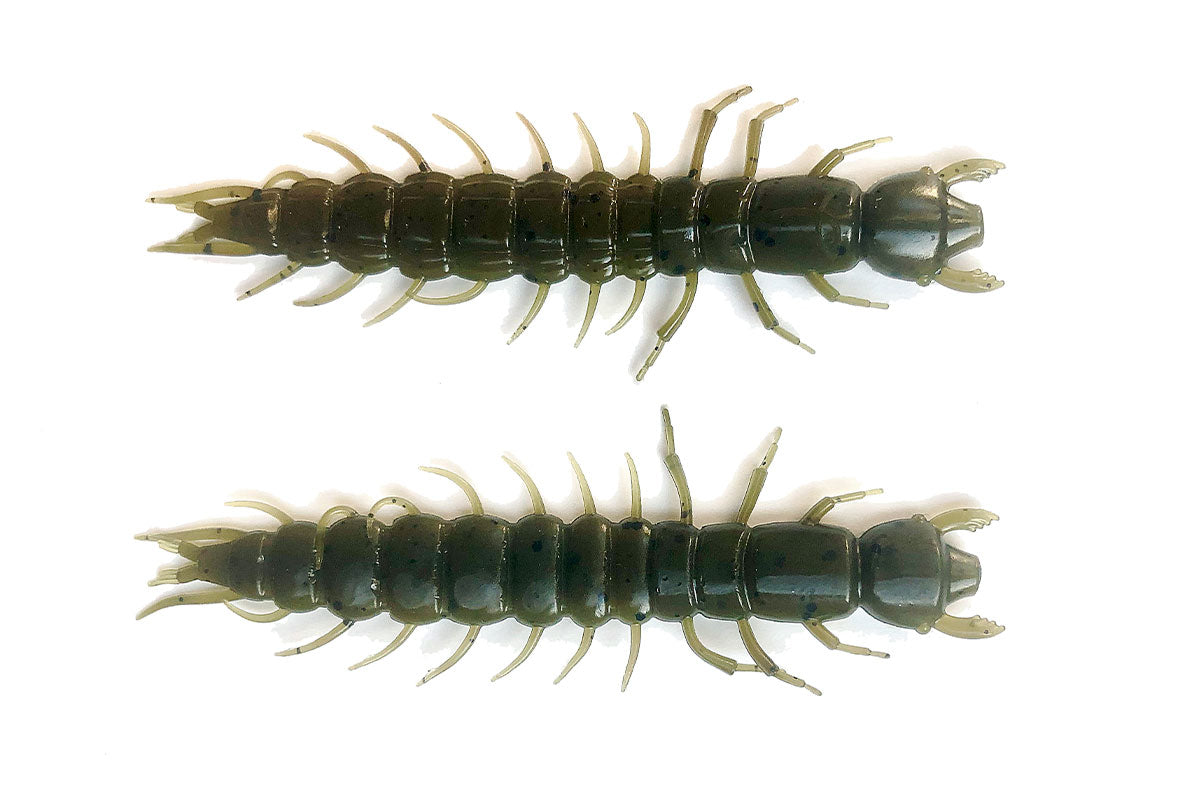 Hellgrammite 3.7" Green Pumpkin 8PK