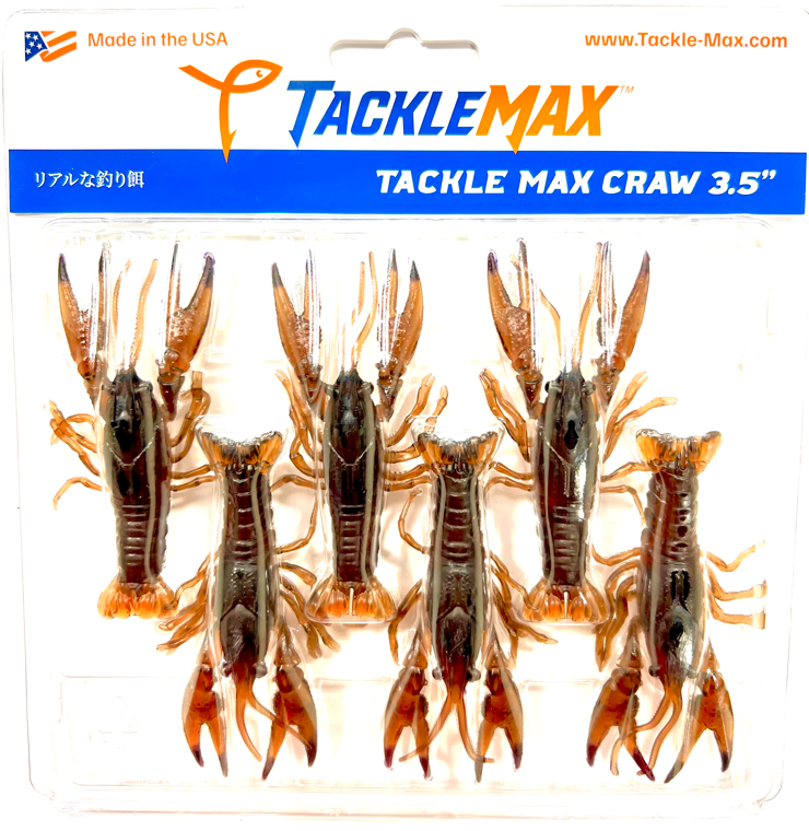 Tackle Max Craw 6pk Maple Syrup